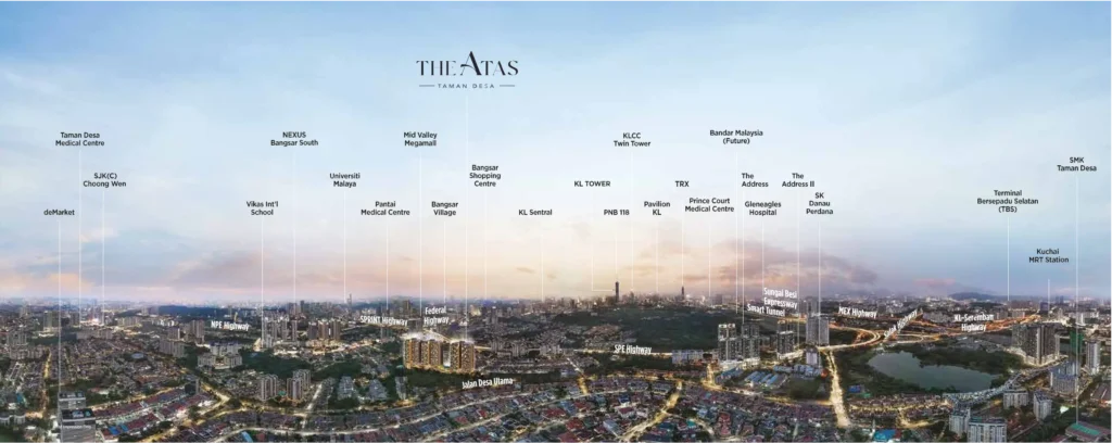 the atas map